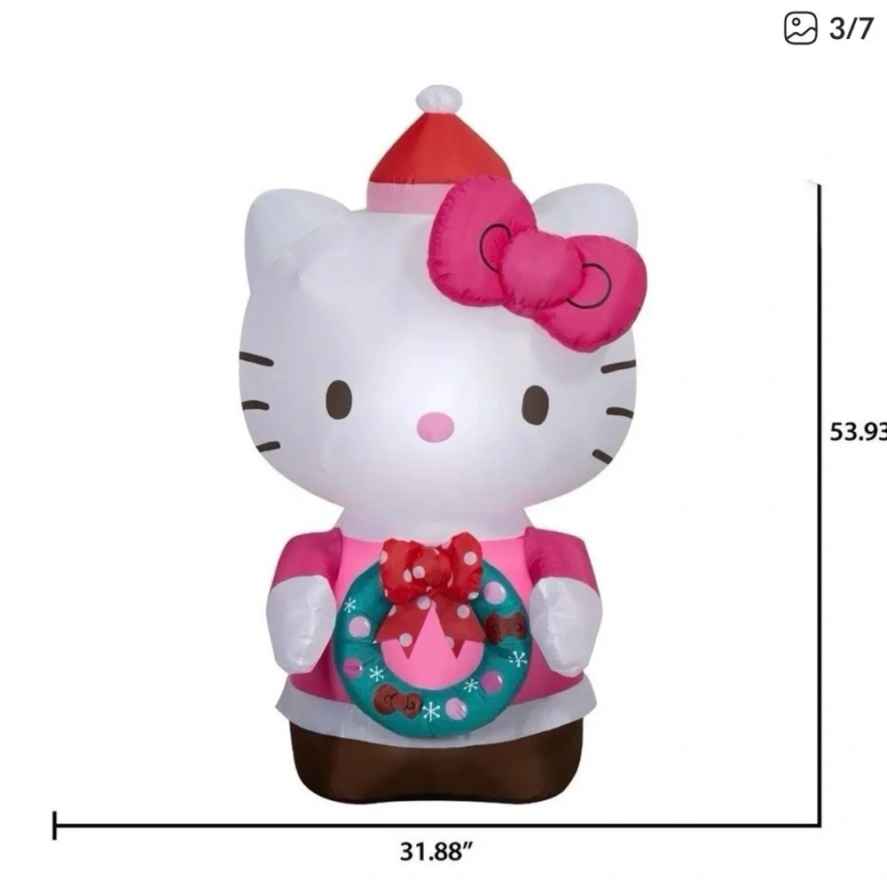 Hello Kitty Holiday Inflatable - Picture 2 of 4